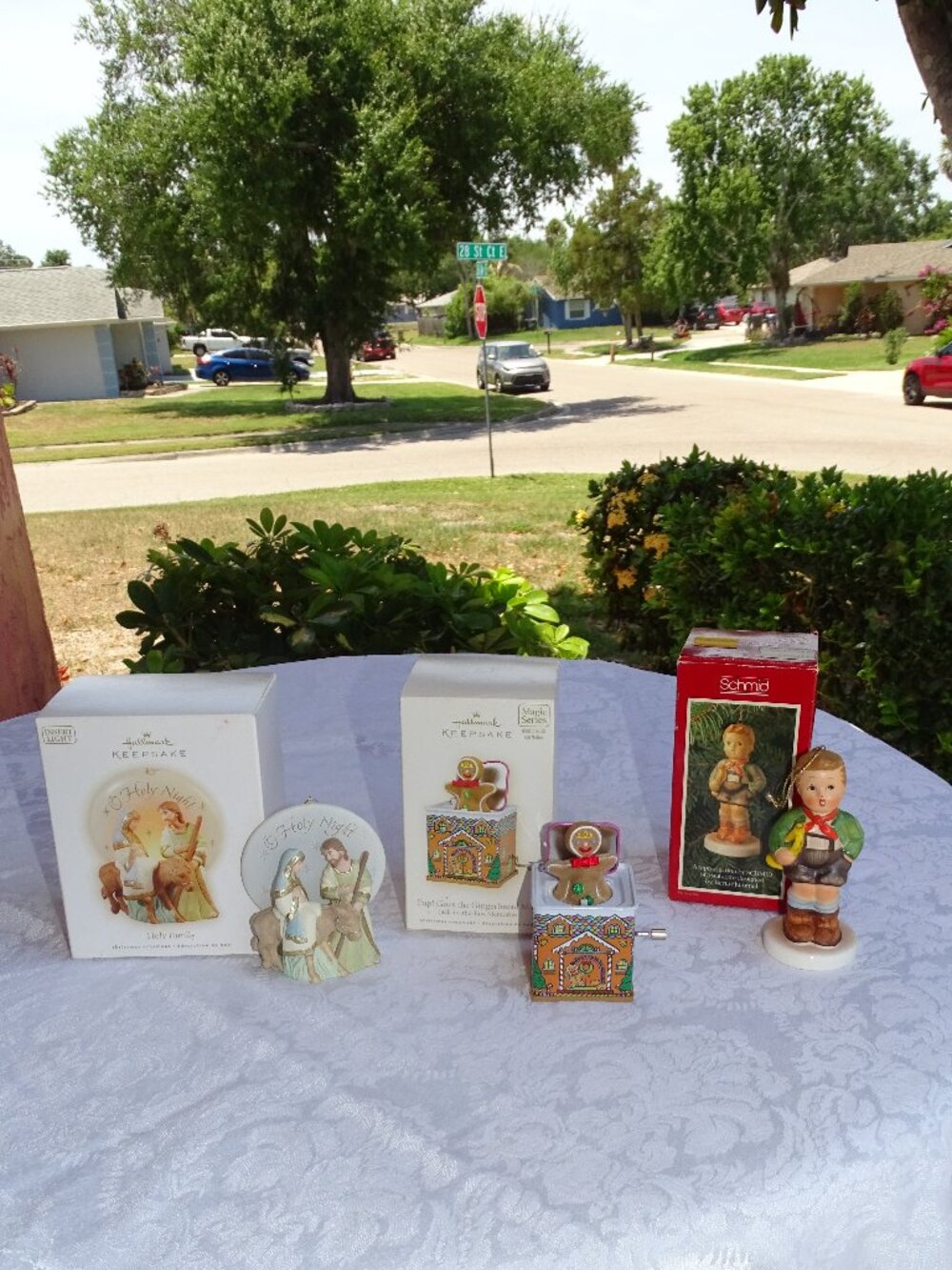 Three Beautiful Christmas Ornaments